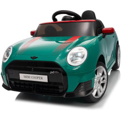 Elektrické autíčko BMW Mini Cooper 12V,  zelené