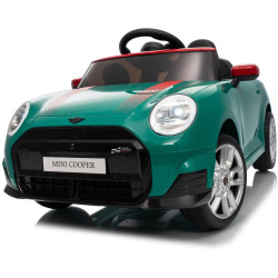 Elektrické autíčko BMW Mini Cooper 12V,  zelené