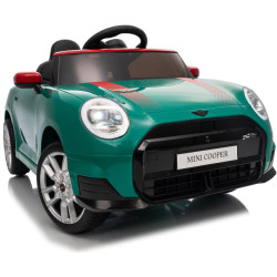Elektrické autíčko BMW Mini Cooper 12V,  zelené