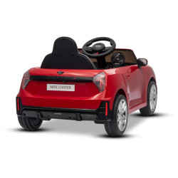 Elektrické autíčko BMW Mini Cooper 12V,  červené