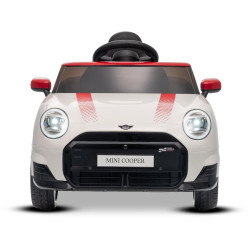 Elektrické autíčko BMW Mini Cooper 12V,  biele