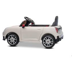 Elektrické autíčko BMW Mini Cooper 12V,  biele