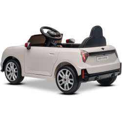 Elektrické autíčko BMW Mini Cooper 12V,  biele