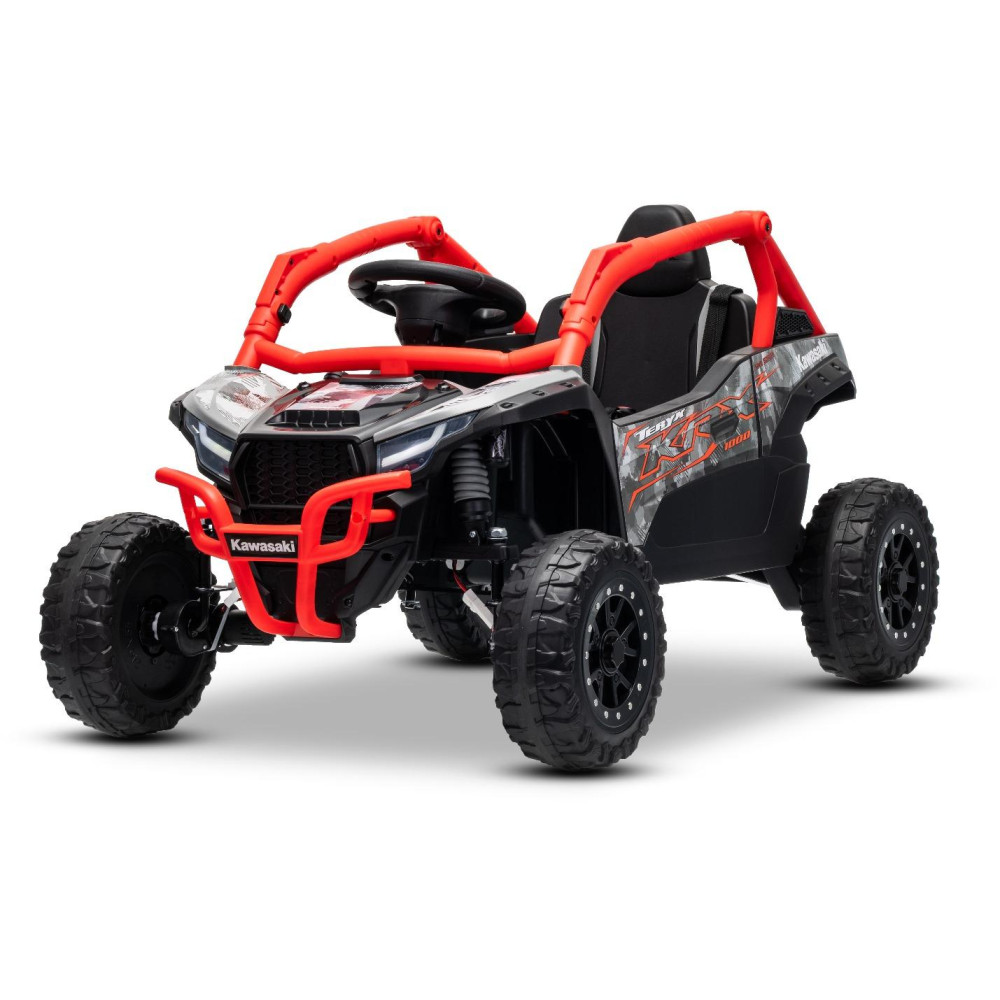 Elektrické autíčko Kawasaki TERYX KRX 1000 12V,  červené