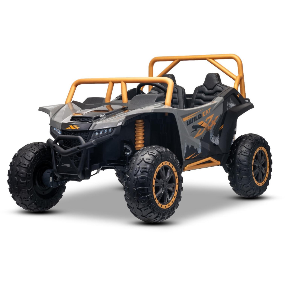 Elektrická bugina Artic CAT XXL 4x4 24V,  sivá