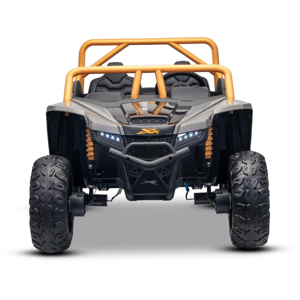 Elektrická bugina Artic CAT XXL 4x4 24V,  sivá