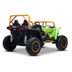Elektrická bugina Artic CAT XXL 4x4 24V,  zelená