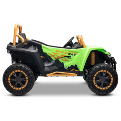 Elektrická bugina Artic CAT XXL 4x4 24V,  zelená