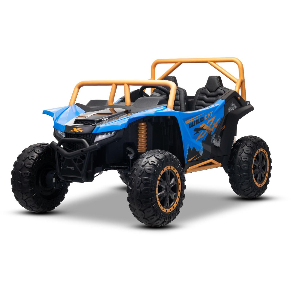 Elektrická bugina Artic CAT XXL 4x4 24V,  modrá