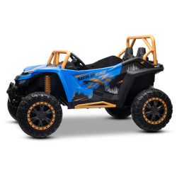 Elektrická bugina Artic CAT XXL 4x4 24V,  modrá