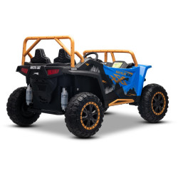 Elektrická bugina Artic CAT XXL 4x4 24V,  modrá
