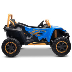 Elektrická bugina Artic CAT XXL 4x4 24V,  modrá