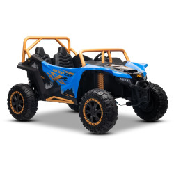 Elektrická bugina Artic CAT XXL 4x4 24V,  modrá