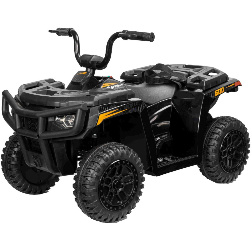 Licencovaná elektrická štvorkolka Arctic Cat 12V so zadným pohonom,  čierna