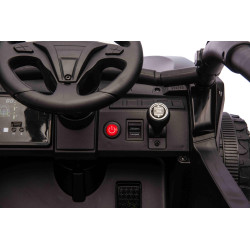 Elektrické autíčko Kawasaki TERYX KRX 1000 12V,  čierne