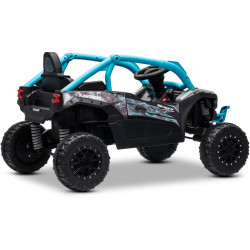 Elektrické autíčko Kawasaki TERYX KRX 1000 12V,  modré