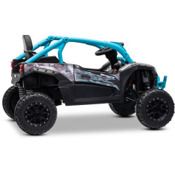 Elektrické autíčko Kawasaki TERYX KRX 1000 12V,  modré