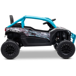 Elektrické autíčko Kawasaki TERYX KRX 1000 12V,  modré