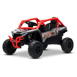 Elektrické autíčko Kawasaki TERYX KRX 1000 12V,  červené