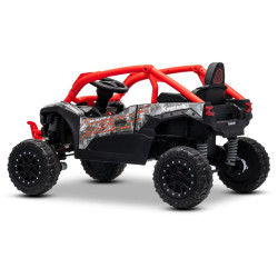 Elektrické autíčko Kawasaki TERYX KRX 1000 12V,  červené