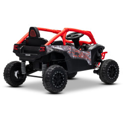 Elektrické autíčko Kawasaki TERYX KRX 1000 12V,  červené