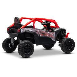 Elektrické autíčko Kawasaki TERYX KRX 1000 12V,  červené