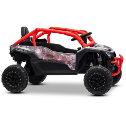 Elektrické autíčko Kawasaki TERYX KRX 1000 12V,  červené