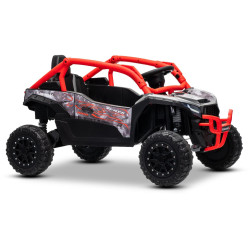 Elektrické autíčko Kawasaki TERYX KRX 1000 12V,  červené