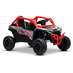 Elektrické autíčko Kawasaki TERYX KRX 1000 12V,  červené