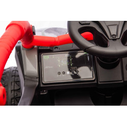 Elektrické autíčko Kawasaki TERYX KRX 1000 12V,  červené