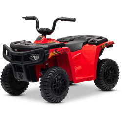 Licencovaná elektrická štvorkolka Arctic Cat 12V so zadným pohonom,  červená