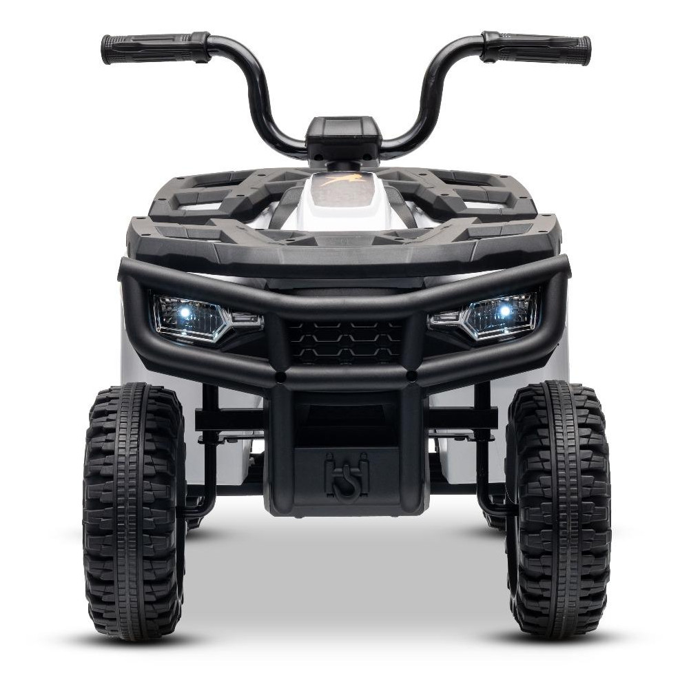 Licencovaná elektrická štvorkolka Arctic Cat 12V so zadným pohonom,  biela