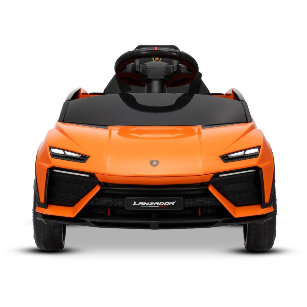 Elektrické autíčko Lamborghini Lanzador 12V s pohonom zadných kolies a licenciou (Jednomiestne),  oranžové