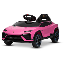Elektrické autíčko Lamborghini Lanzador 12V s pohonom zadných kolies a licenciou (Jednomiestne),  ružové