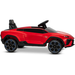 Elektrické autíčko Lamborghini Lanzador 12V s pohonom zadných kolies a licenciou (Jednomiestne),  červené