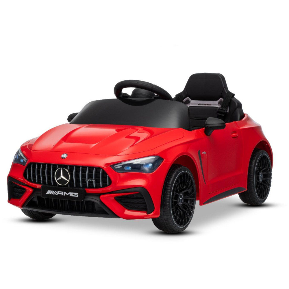 Elektrické autíčko Mercedes CLE 12V s pohonom zadných kolies,  červené