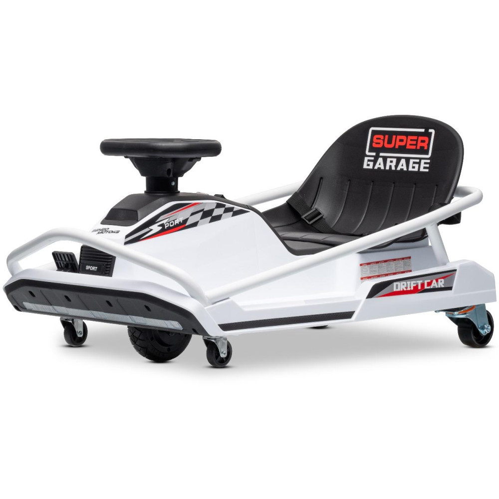 Beneo driftovacia Motokára AUDI 24V,  biela