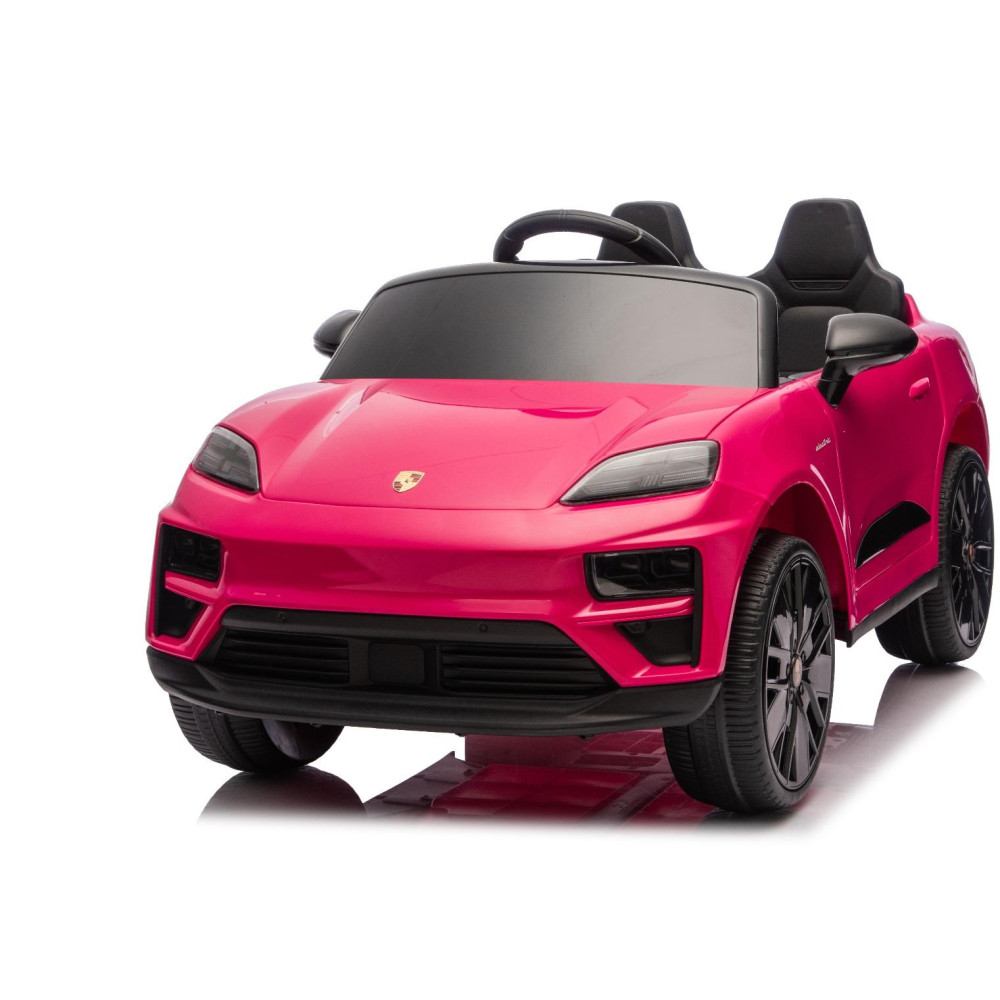 Elektrické autíčko Porsche Macan 12V s pohonom zadných kolies a licenciou (Jednomiestne),  ružové