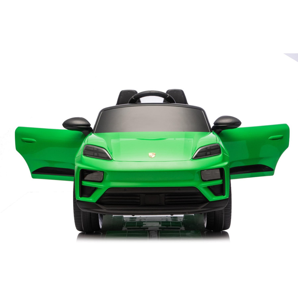 Elektrické autíčko Porsche Macan 12V s pohonom zadných kolies a licenciou (Jednomiestne),  zelené