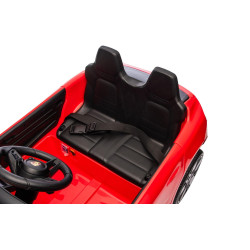 Elektrické autíčko Porsche Macan 12V s pohonom zadných kolies a licenciou (Jednomiestne),  červené