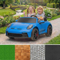 Elektrické autíčko Porsche 911GT3 24V s pohonom 4x4,  modré