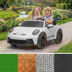 Elektrické autíčko Porsche 911GT3 24V s pohonom 4x4,  biele