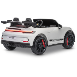 Elektrické autíčko Porsche 911GT3 24V s pohonom 4x4,  biele
