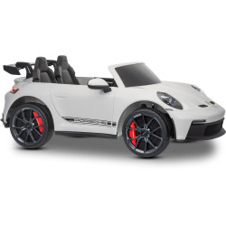 Elektrické autíčko Porsche 911GT3 24V s pohonom 4x4,  biele