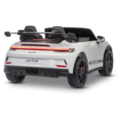Elektrické autíčko Porsche 911GT3 24V s pohonom 4x4,  biele