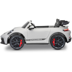 Elektrické autíčko Porsche 911GT3 24V s pohonom 4x4,  biele