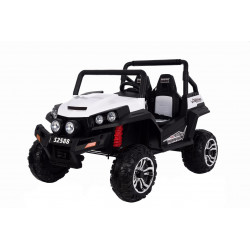 Elektrické autíčko RSX Biele,  Pohon 4x4