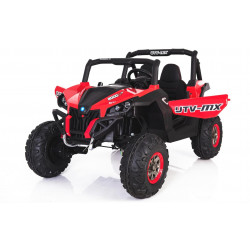 Elektrické autíčko NEW RSX Červené,  Pohon 4x4