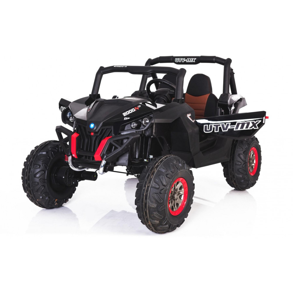 Elektrické autíčko NEW RSX Čierny,  Pohon 4x4