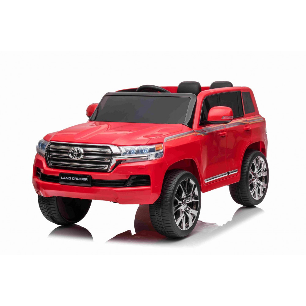 Elektrické autíčko Toyota Landcruiser 12V,  červené